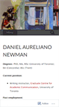 Mobile Screenshot of danielaurelianonewman.net